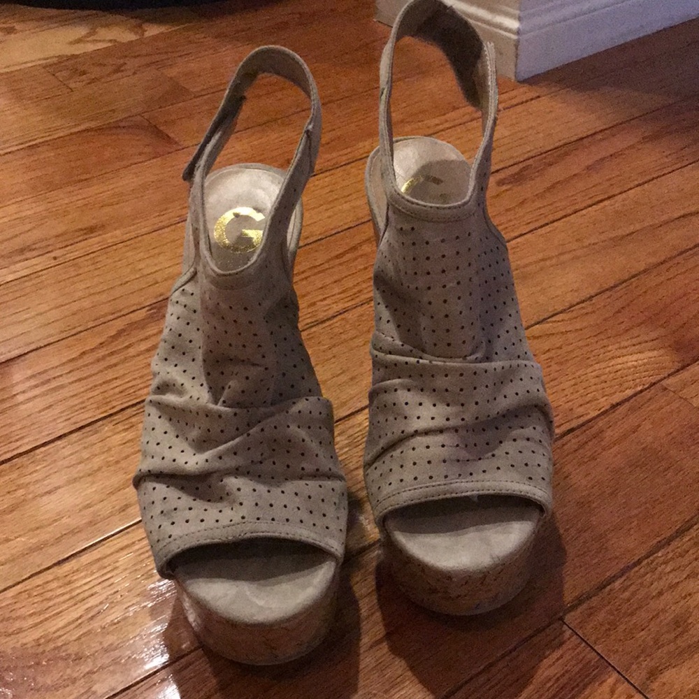 Guess block heels